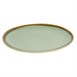 Olympia Kiln ronde coupeborden mosgroen 28cm (4 stuks)