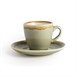Olympia Kiln espressoschotels mosgroen 11,5cm (6 stuks)