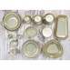 Olympia Kiln cappuccinokopjes mosgroen 23cl (6 stuks)