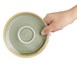 Olympia Kiln cappuccinoschotels mosgroen 14cm (6 stuks)