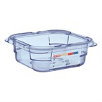 Araven ABS blauwe GN 1/6 voedseldoos 6,5cm diep