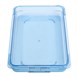 Araven ABS blauwe GN 1/1 voedseldoos 6,5cm diep