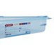 Araven ABS blauwe GN 1/1 voedseldoos 6,5cm diep