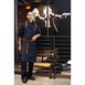 Chef Works Urban Memphis kort schort indigo