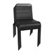 Bolero stalen stoelen zwart (4 stuks)