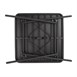 Bolero vierkante stalen tafel zwart 70cm