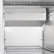 Polar g-serie staande koelkast met dubbele deuren 600ltr