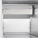 Polar G-serie Gastro 1-deurs vriezer met gedeelde deur 600L