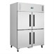 Polar G-serie Gastro 2-deurs koeling met gedeelde deuren 1200L