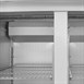 Polar G-serie Gastro 2-deurs koeling met gedeelde deuren 1200L