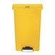 Rubbermaid Slim Jim Front Step pedaalemmer 50L geel