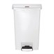 Rubbermaid Slim Jim Front Step pedaalemmer 50L wit