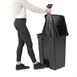 Jantex pedaalemmer 65L zwart