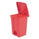 Jantex afvalemmer rood 45L