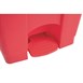 Jantex afvalemmer rood 45L