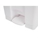 Jantex afvalemmer wit 45L