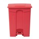 Jantex afvalemmer rood 65L