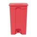 Jantex afvalemmer rood 87L