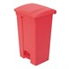 Jantex afvalemmer rood 87L