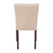 Bolero eigentijdse eetkamerstoel natuurlijk beige - (2 stuks)