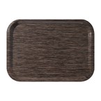 Roltex melamine fast-food dienblad 375 x 265mm wengé