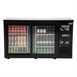 Polar U-serie bardisplay met 2 schuifdeuren
