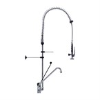 Gastro M lage voorspoeldouche monobloc zwenkkraan handsfree