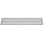 Gastro M RVS wandplank zonder steunen 100x40cm