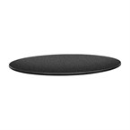 Topalit Smartline rond tafelblad antraciet