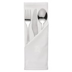 Mitre Luxury Luxor servet wit 45x45cm (10 stuks)