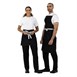 Southside bistroschort zwart denim 40x76cm