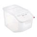Araven transparante ingrediëntenbak 50L