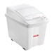Araven transparante ingrediëntenbak met wielen 80L
