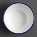 Olympia Enamel emaille schaaltjes 15,5cm (6 stuks)