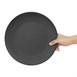 Olympia Fusion ronde borden 27cm zwart (4 stuks)