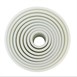 Schneider stekerdoos rond glad (9 stuks)