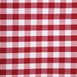 Mitre Comfort Gingham servet rood-wit 41x41cm (10 stuks)