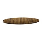 Topalit Classic Line rond tafelblad Atacama kersenhout