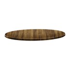 Topalit Classic Line rond tafelblad Atacama kersenhout 80cm