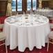 Mitre Essentials Occasions rond tafelkleed wit