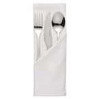 Mitre Luxury Luxor servet wit 55x55cm (10 stuks)