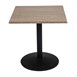 Bolero vierkant tafelblad wengé 70cm