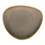 Olympia driehoekige borden grijs 16,5cm (6 stuks)
