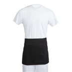 Whites korte sloof zwart