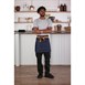 Southside sloof denim blauw 43 x 70cm