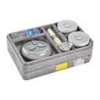 Cambro Tablotherm GoBox maaltijdbezorgingssysteem met servies