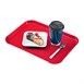 Cambro polypropyleen fastfood dienblad rood 410mm