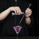 Olympia cocktaillepel zwart