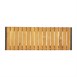 Bolero stalen en acaciahouten banken 100cm (2 stuks)