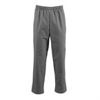 Whites Easyfit Teflon unisex koksbroek met kleine ruit zwart-wit